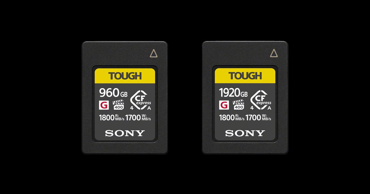 Sony Electronics Introduces High-Speed, Large Capacity CFexpress 