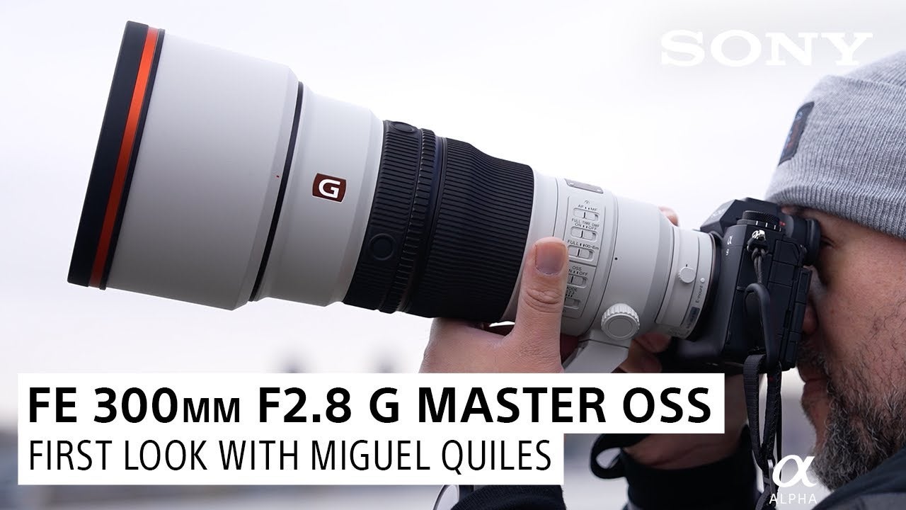 Take A Deep Dive Into The New Sony 300mm f/2.8 G Master | Sony