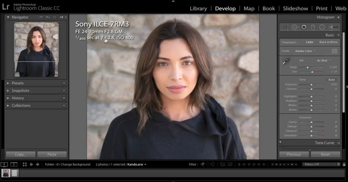 How To Change The Background In A Portrait (Part 1 of 2) | Sony | Alpha ...