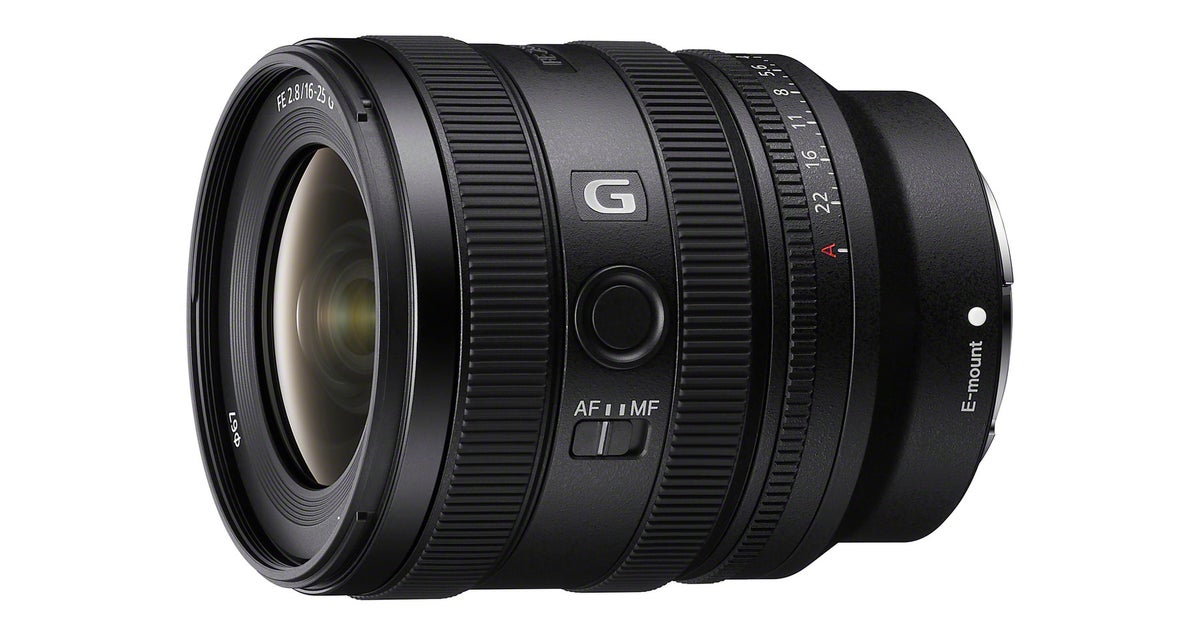 Sony Announces The Compact Wide-Angle FE 16-25mm F2.8 G Zoom Lens