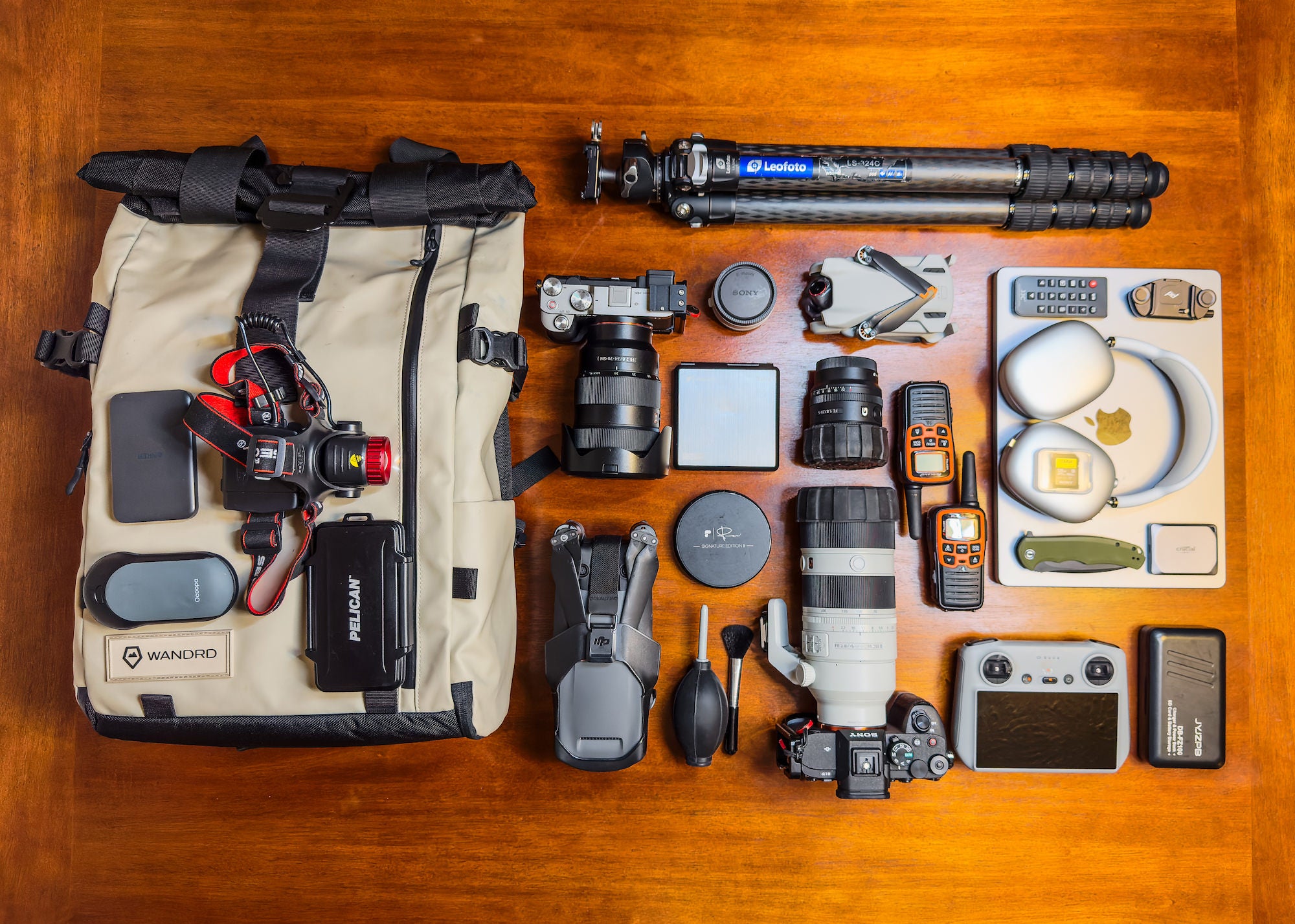 What's In My Bag: A Double Sony Alpha Camera Kit For Travel