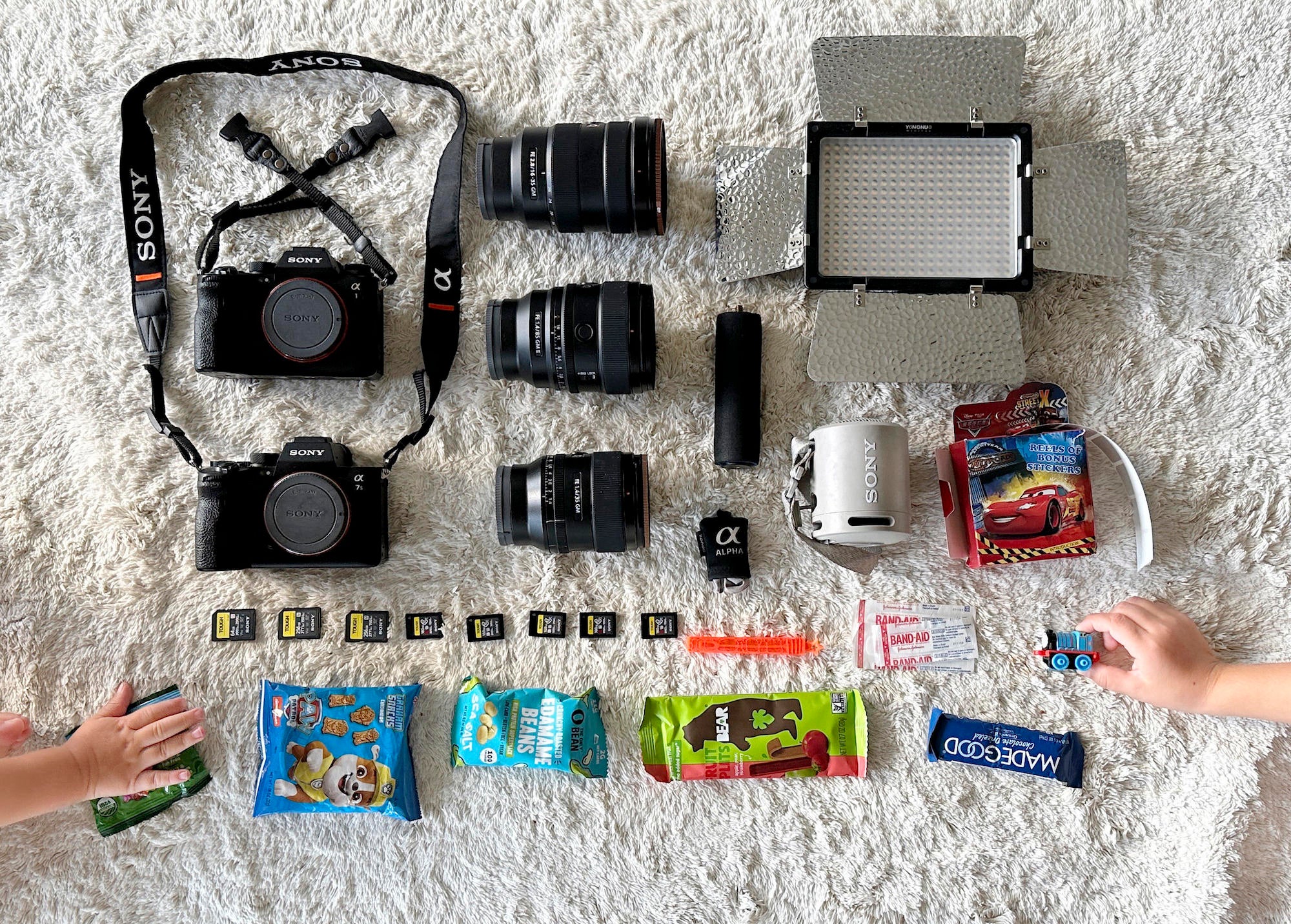 What's In My Bag: The Perfect Tools For Family Photography | Sony