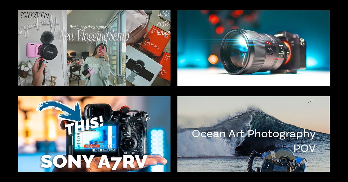Through The Lens: Check Out These Sony Creators On YouTube | Sony ...