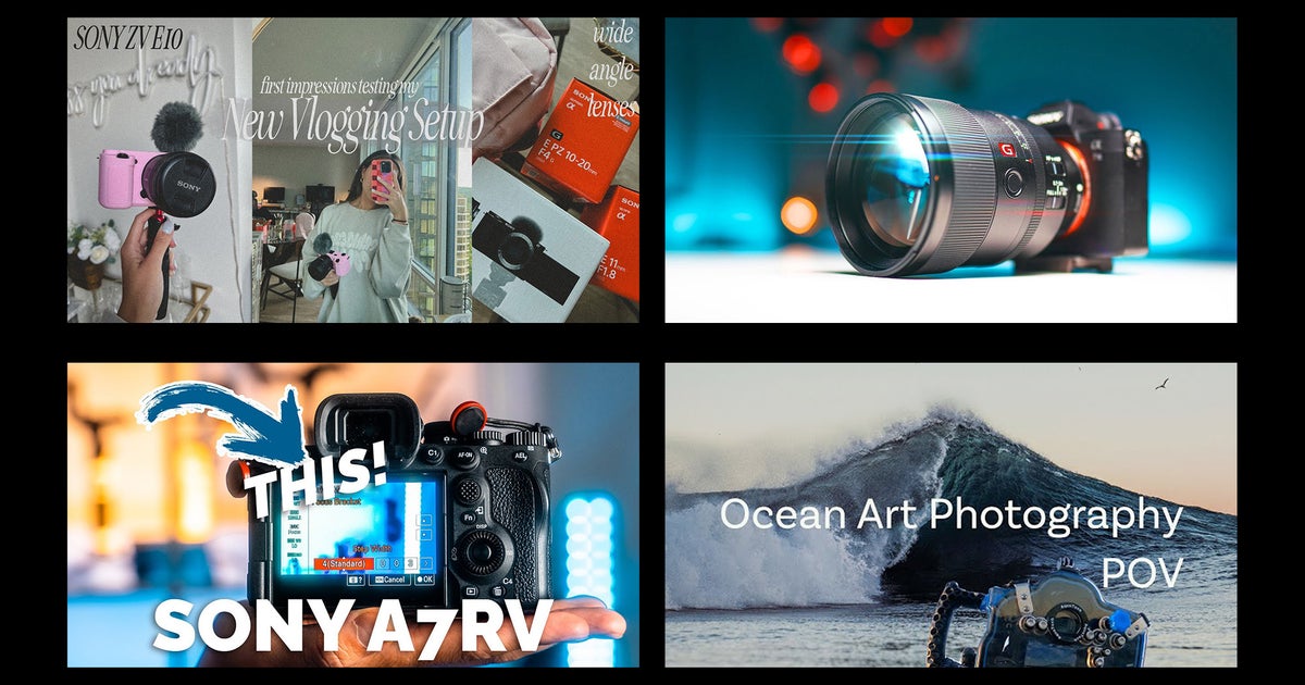 Through The Lens: Check Out These Sony Creators On YouTube | Sony ...