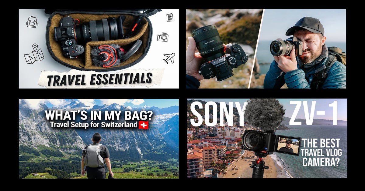 How To Travel With Camera Gear Sony Alpha Universe
