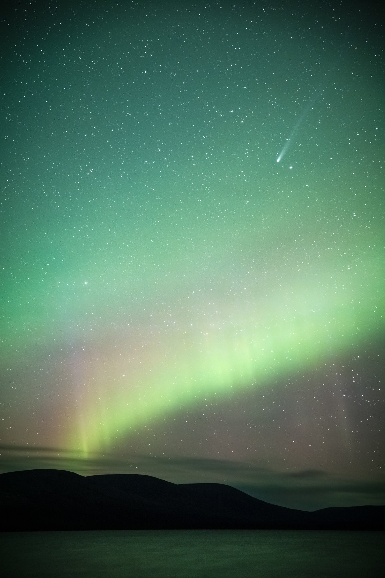 Behind The Shot: Chasing Northern Light And A Passing Visitor